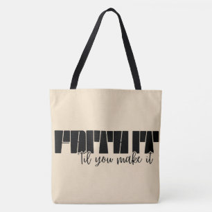 Bolso De Tela Confía En Que Lo Hagas