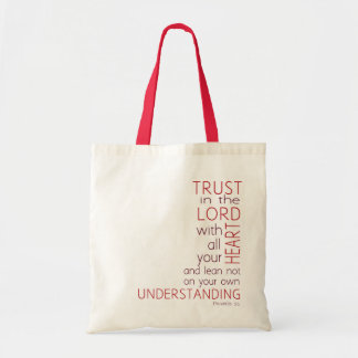 Bolso De Tela Confianza en el señor Bag