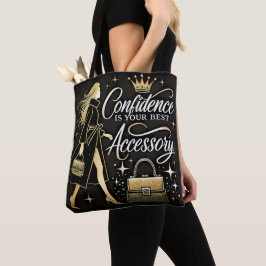 Bolso De Tela Confianza Primero – Tote Chic Power