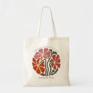 Bolso De Tela Confiar en los dioses planea la Biblia Verse Wildf