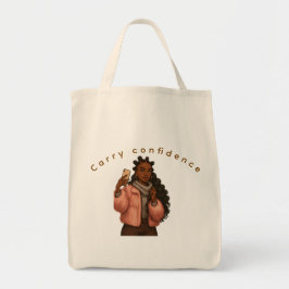 BOLSO DE TELA CONFIDENT STYLISH TOTE BAG