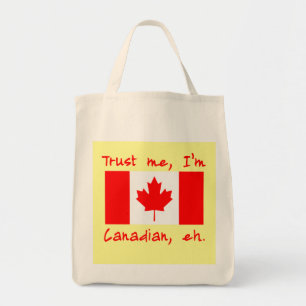 Bolso De Tela Confíe en que yo es productos canadienses