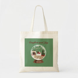 Bolso De Tela Confort y alegría Snow Snow Globe
