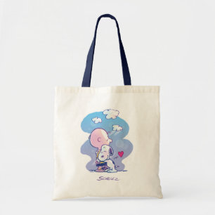 Bolso De Tela Confort y seguridad   Charlie y Snoopy Hug