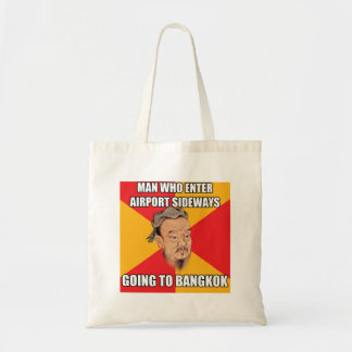 Bolso De Tela Confucio dice ir a Bangkok