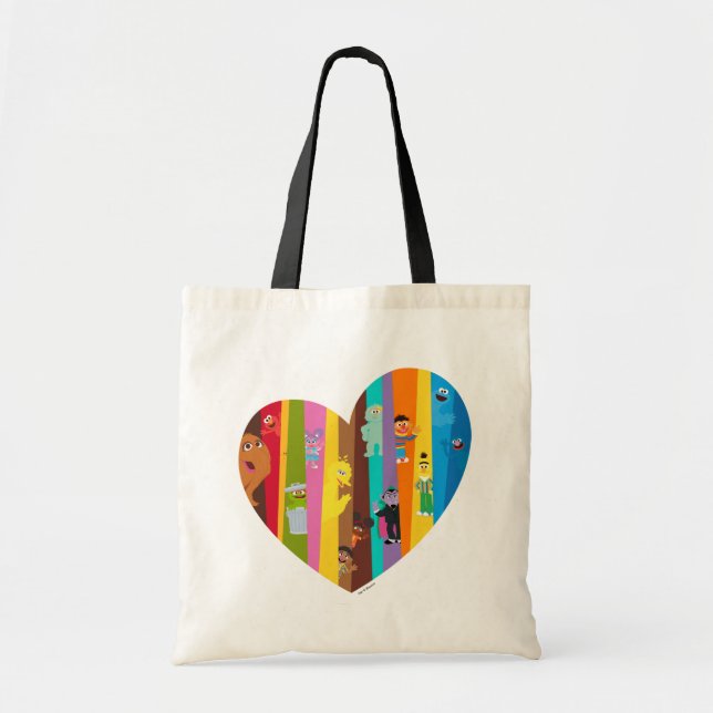 Bolso De Tela Conjuntar el corazón (Frente)