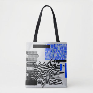 Bolso De Tela Conjunto de formas geométricas modernas universale