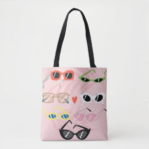 Bolso De Tela Conjunto de gafas de sol de moda al estilo persona