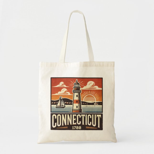 Bolso De Tela Connecticut (Frente)