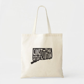Bolso De Tela Connecticut: Tote de Estado de la Constitución