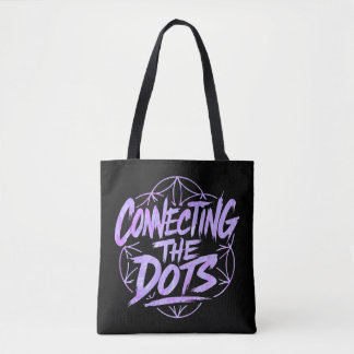 Bolso De Tela Connecting The Dots Totes