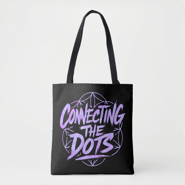 Bolso De Tela Connecting The Dots Totes (Anverso)
