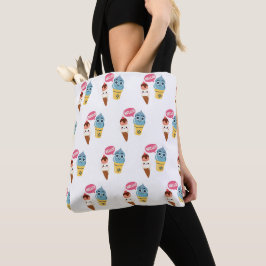 Bolso De Tela cono de helado