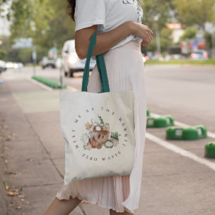 Bolso De Tela Conoce Me en el Mercado Cero Residuos