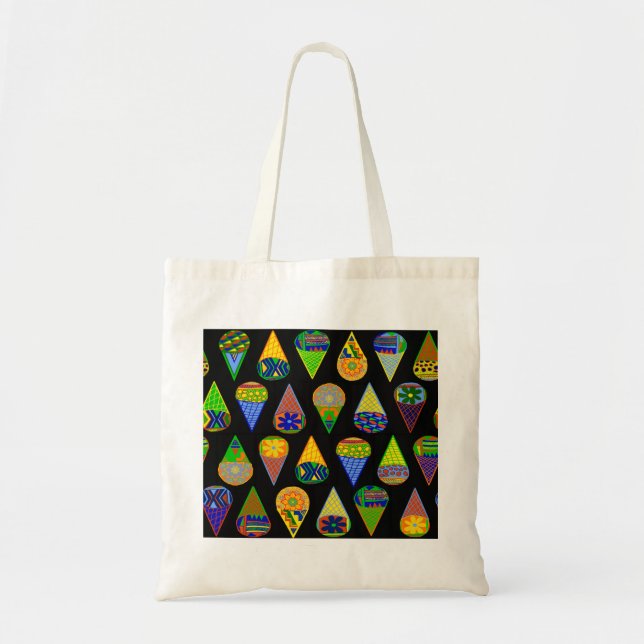 Bolso De Tela Conos de helado de superhéroes (Frente)