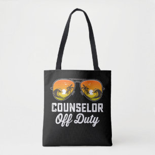 Bolso De Tela Consejero Del Servicio Gafas De Sol El Día De La E