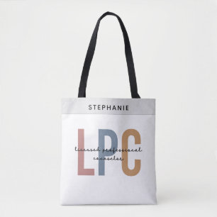 Bolso De Tela Consejero Profesional con Licencia de personalizad