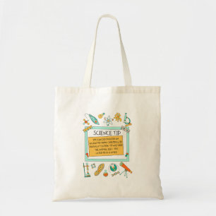 Bolso De Tela Consejo científico divertido de cocodrilos