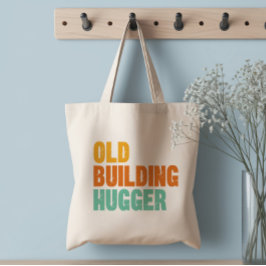 Bolso De Tela Conservación Histórica, Abrazador de Edificios Ant