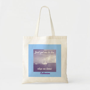 Bolso De Tela Consígame a la nave personalizado