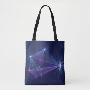 Bolso De Tela Constelación, Arte Fractal de Fantasía Abstracta