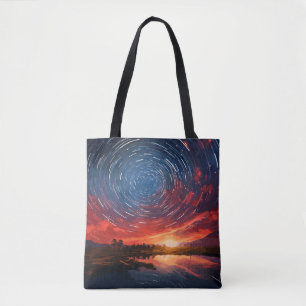 Bolso De Tela Constelación cósmica