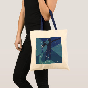 Bolso De Tela Constelación de Acuario, astrología zodiacal vinta