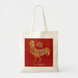 Bolso De Tela Constelación de gallo de zodiaco chino