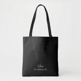 Bolso De Tela Constelación de Libra