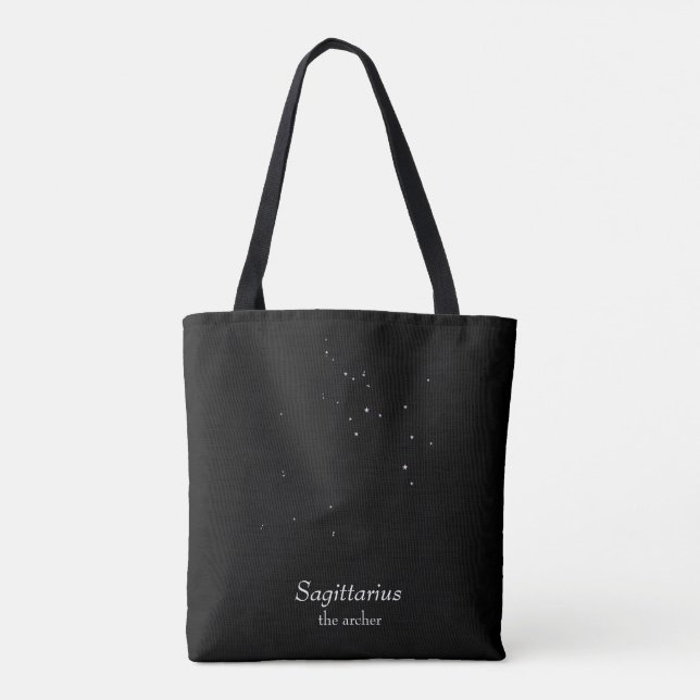 Bolso De Tela Constelación de Sagittarius (Reverso)