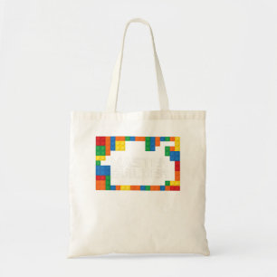 Bolso De Tela Construcción de bloques de construcción grandes de