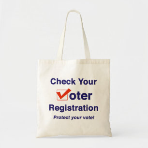 Bolso De Tela Consulta tu registro de votantes para las eleccion