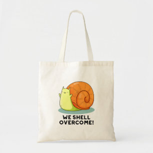 Bolso De Tela Contra el divertido y positivo bollo de caracol