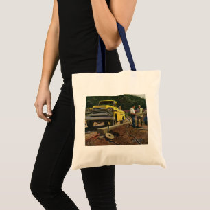 Bolso De Tela Contratista de construcción de arquitecto de negoc