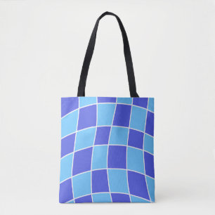 Bolso De Tela Control azul