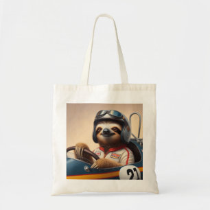 Bolso De Tela Controlador de racecar Sloth