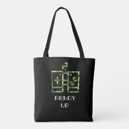 Bolso De Tela Controlador de videojuego de camuflaje listo jugad