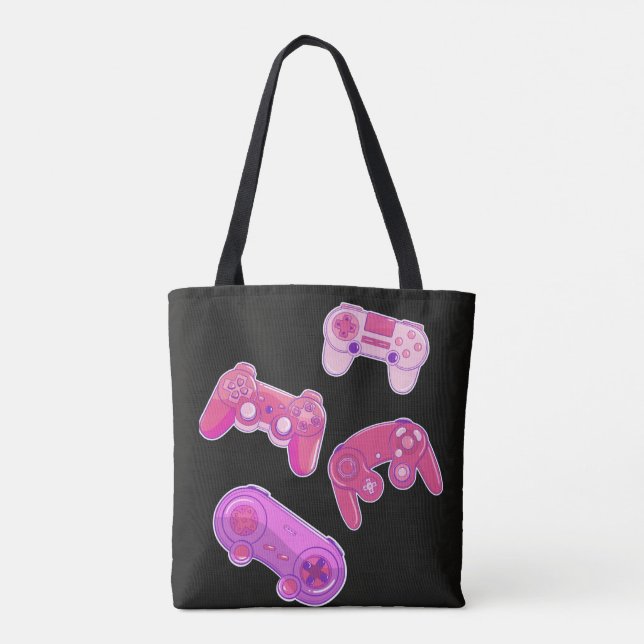 Bolso De Tela controles gamers (Reverso)