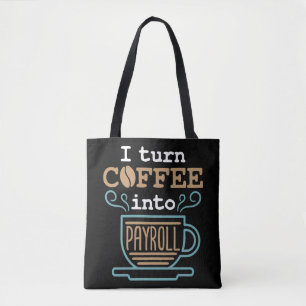Bolso De Tela Convierto el café en nómina