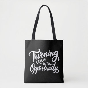 Bolso De Tela Convirtiendo la crisis en oportunidades