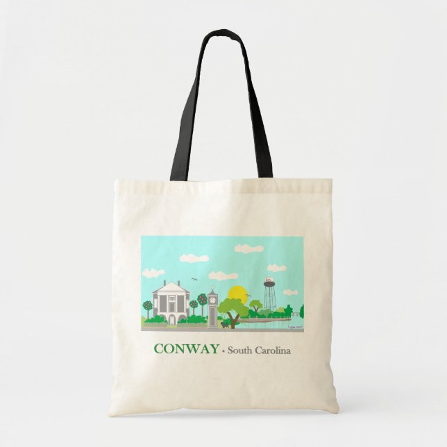 Bolso De Tela Conway, SC Charming (Frente)