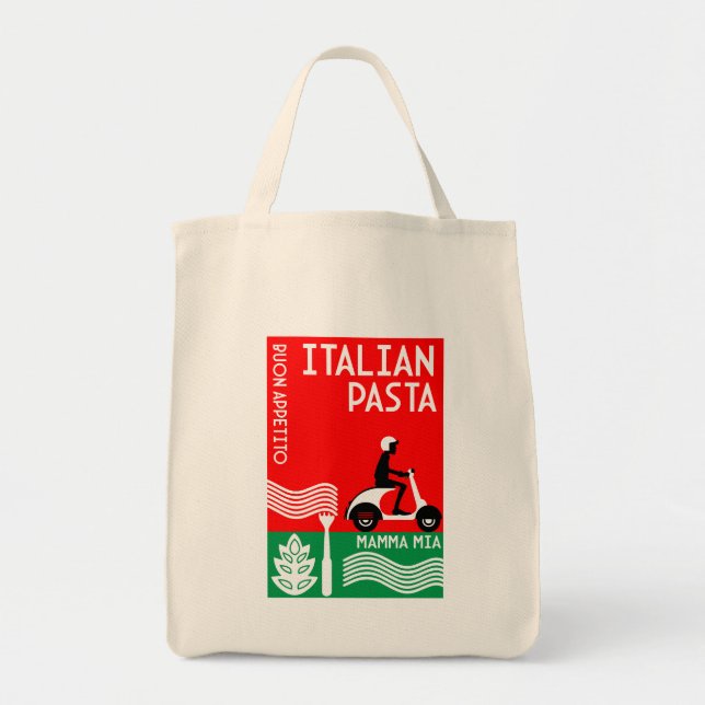 Bolso De Tela Cook italiano (Frente)
