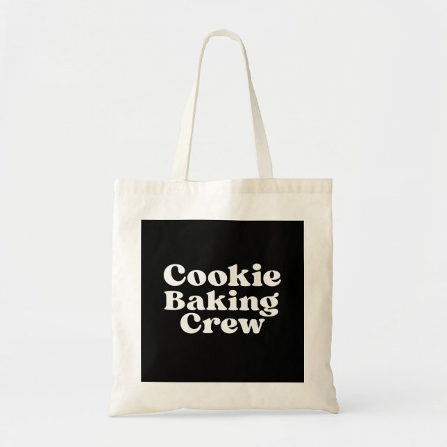 BOLSO DE TELA COOKIE BAKING CREW (Frente)