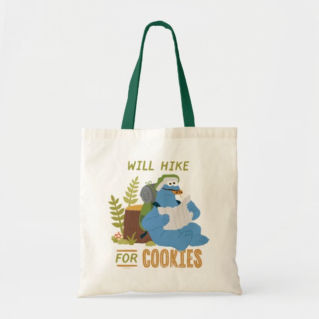Bolso De Tela Cookie Monster | Alquiler De Cookies (Frente)