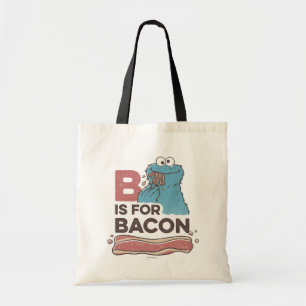 Bolso De Tela Cookie Monster B es para Bacon