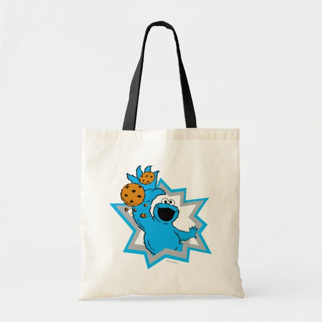Bolso De Tela Cookie Monster Extreme (Frente)