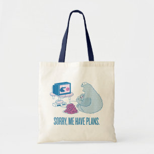 Bolso De Tela Cookie Monster   Lo Siento, Tengo Planes