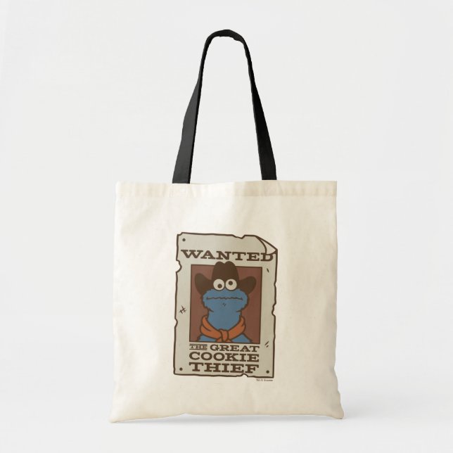 Bolso De Tela Cookie Monster | Poster deseado (Frente)