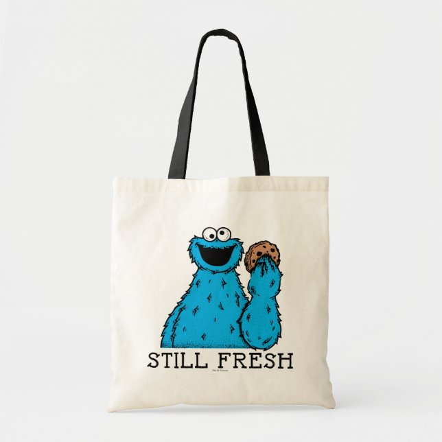 Bolso De Tela Cookie Monster | Todavía Fresco (Frente)