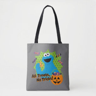 Bolso De Tela Cookie Monster ¡Todos los tratamientos, sin truc